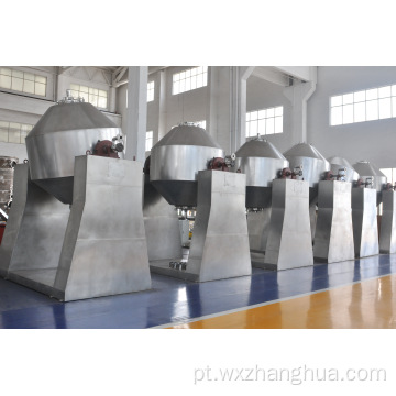 Máquina de secagem a vácuo de cone duplo giratório industrial